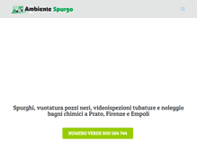 Tablet Screenshot of ambientespurgo.com